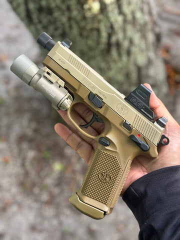 FN FNX-45 Tactical FDE タクティカルライト付き FN FNX-45 Tactical Night Sights Vortex Viper FDE Low Capacity For Sale