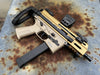 B&T Apc9k Pro Pistol Glock lower w Telebrace & Tailhook